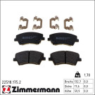 Zimmermann Bremsbelagsatz, Scheibenbremse 22518.175.2