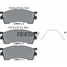 Textar | Bremsbelagsatz, Scheibenbremse | 2384504