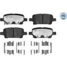 Meyle Bremsbelagsatz, Scheibenbremse MEYLE-PD: Advanced performance and design 025 221 2917/PD