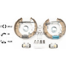 84059800 Bremsbackensatz Shoe Kit Pro 84059800 Bremsbackensatz Shoe Kit Pro