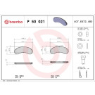 Brembo | Bremsbelagsatz, Scheibenbremse | P 50 021