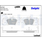 Delphi | Bremsbelagsatz, Scheibenbremse | LP710 Delphi | Bremsbelagsatz, Scheibenbremse | LP710
