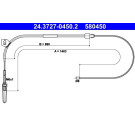 24.3727-0450.2 Seilzug, Feststellbremse 24.3727-0450.2 Seilzug, Feststellbremse