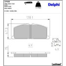 Delphi Bremsbelagsatz, Scheibenbremse LP460