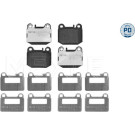 Meyle Bremsbelagsatz, Scheibenbremse MEYLE-PD: Advanced performance and design 025 231 5715/PD