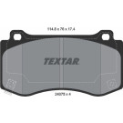 Textar | Bremsbelagsatz, Scheibenbremse | 2407501