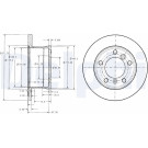 Delphi | Bremsscheibe | BG3237