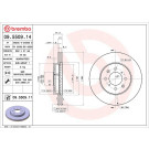 Brembo | Bremsscheibe | 09.5509.11