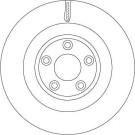 TRW | Bremsscheibe | DF6816S
