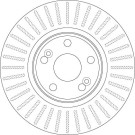 DF6233S Bremsscheibe TRW SINGLE DF6233S Bremsscheibe TRW SINGLE