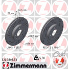 Zimmermann | Bremsscheibe | 320.3803.53