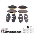 24660.180.1 Bremsbelagsatz, Scheibenbremse