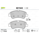 Valeo | Bremsbelagsatz, Scheibenbremse | 601543