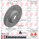 Zimmermann Bremsscheibe BLACK Z 150.3441.55