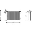 Valeo | Wärmetauscher, Innenraumheizung | 812296