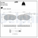 Delphi | Bremsbelagsatz, Scheibenbremse | LP1750 Delphi | Bremsbelagsatz, Scheibenbremse | LP1750