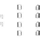 8DZ 355 202-791 Zubehörsatz, Scheibenbremsbelag 8DZ 355 202-791 Zubehörsatz, Scheibenbremsbelag