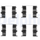 LX0418 Zubehörsatz, Scheibenbremsbelag