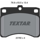 Textar | Bremsbelagsatz, Scheibenbremse | 2078001