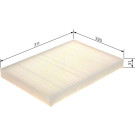 BOSCH 1 987 435 105 Innenraumfilter