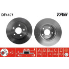TRW | Bremsscheibe | DF4407