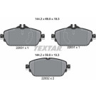 Textar Bremsbelagsatz, Scheibenbremse Q+ 2203101