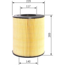 BOSCH F 026 400 276 Luftfilter BOSCH F 026 400 276 Luftfilter