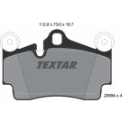 Textar | Bremsbelagsatz, Scheibenbremse | 2369402