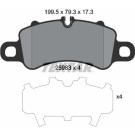 2598301 Bremsbelagsatz, Scheibenbremse