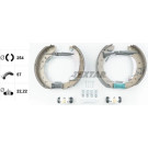 84049601 Bremsbackensatz Shoe Kit Pro 84049601 Bremsbackensatz Shoe Kit Pro