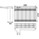 Mahle | Verdampfer, Klimaanlage | AE 82 000S