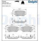 Delphi | Bremsbelagsatz, Scheibenbremse | LP3145 Delphi | Bremsbelagsatz, Scheibenbremse | LP3145