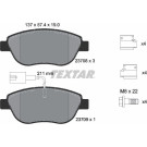 Textar Bremsbelagsatz, Scheibenbremse Q+ 2370802 Textar Bremsbelagsatz, Scheibenbremse Q+ 2370802