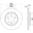 Hella | Bremsscheibe | 8DD 355 128-031