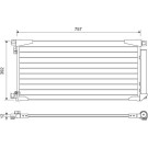 822607 Kondensator, Klimaanlage 822607 Kondensator, Klimaanlage