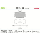 301315A Bremsbelagsatz, Scheibenbremse EXPERT