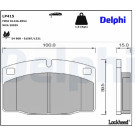 Delphi | Bremsbelagsatz, Scheibenbremse | LP415 Delphi | Bremsbelagsatz, Scheibenbremse | LP415