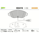 302416 Bremsbelagsatz, Scheibenbremse ESSENTIAL 302416 Bremsbelagsatz, Scheibenbremse ESSENTIAL