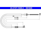 24.3727-1046.2 Seilzug, Feststellbremse 24.3727-1046.2 Seilzug, Feststellbremse
