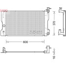 Denso | Kühler, Motorkühlung | DRM50091