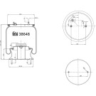 FEBI BILSTEIN 38648 Federbalg, Luftfederung