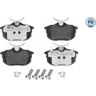 Meyle Bremsbelagsatz, Scheibenbremse MEYLE-PD: Advanced performance and design 025 218 6115/PD