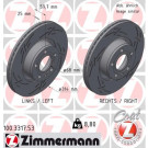 Zimmermann | Bremsscheibe | 100.3317.53