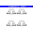 13.0460-0517.2 Zubehörsatz, Scheibenbremsbelag 13.0460-0517.2 Zubehörsatz, Scheibenbremsbelag