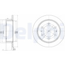 Delphi | Bremsscheibe | BG3522