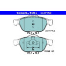 13.0470-7159.2 Bremsbelagsatz, Scheibenbremse ATE Ceramic