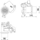 CE 14 000P Kühler, Abgasrückführung BEHR *** PREMIUM LINE ***