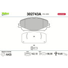 Valeo | Bremsbelagsatz, Scheibenbremse | 302743A