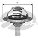 Gates | Thermostat, Kühlmittel | TH23085G1