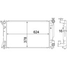 Mahle | Kühler, Motorkühlung | CR 1529 000S